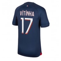Muški Nogometni Dres Paris Saint-Germain Vitinha Ferreira #17 Domaci 2023-24 Kratak Rukav
